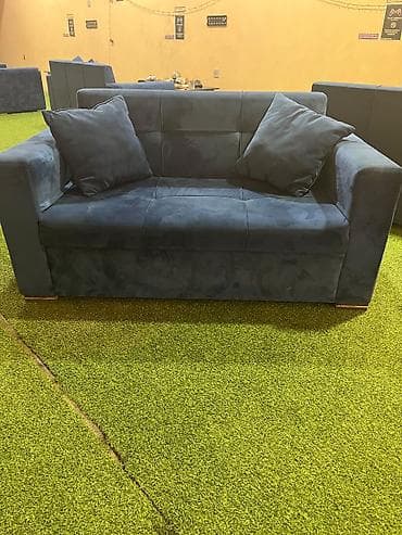 işlenmiş stul: Mini-divan, İşlənmiş, Açılmayan, Bazasız, Vеlur parça, Çatdırılma yoxdur — 2