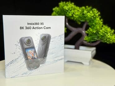 Insta360 X5 8K 360 Action Cam. Yüksək keyfiyyətli video və foto