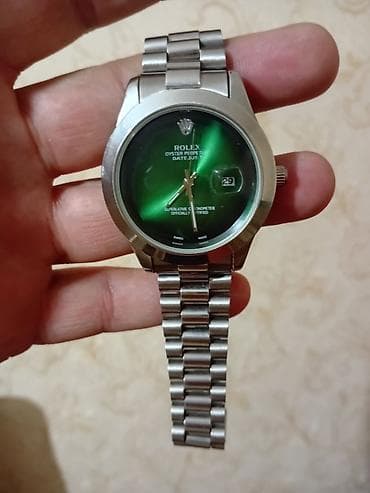 Наручные часы, Rolex, цвет - Зеленый — 4