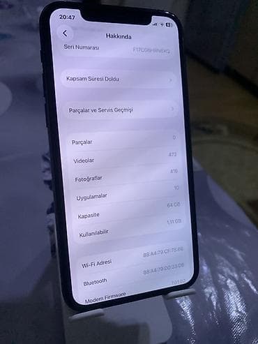 dubay ayfonlar: IPhone X — 8