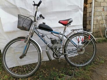 Mopedləşdirilmiş velosiped – benzin mühərrikli - Çərçivə: 28" təkərli