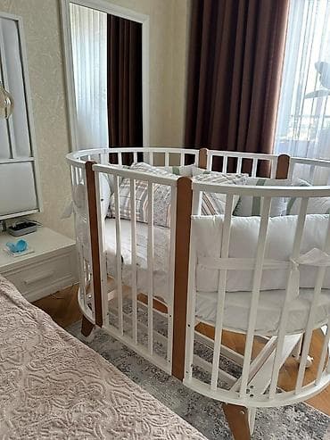 Usaq carpayisi satilir. Ortopedik dosek ve yumsaq bortiklerle — 2