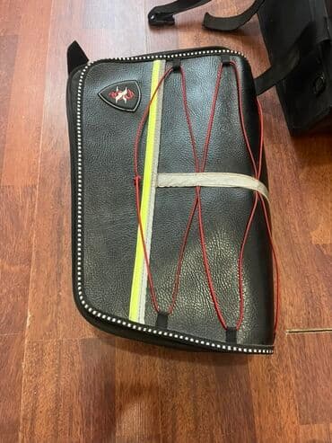 motor 80cc: Motosiklet üçün yan çanta dəsti - İki ədəd yan çanta: motosikletin — 2