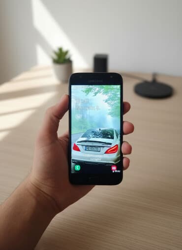 samsung j2 core: Samsung Galaxy J7 2017, 16 GB, rəng - Qara, Barmaq izi — 1