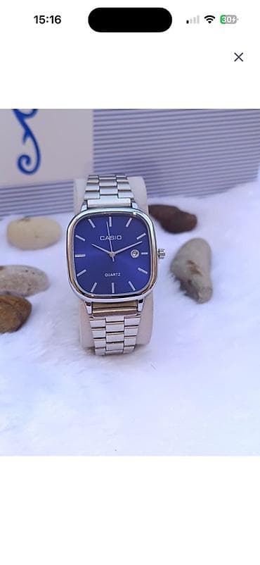 Smart qolbaqlar: Yeni, Qol saatı, Casio, rəng - Göy — 3