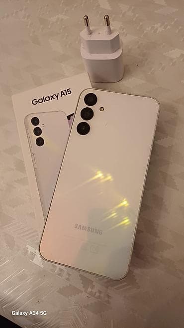 samsung 9192: Samsung Galaxy A15, цвет - Белый — 2