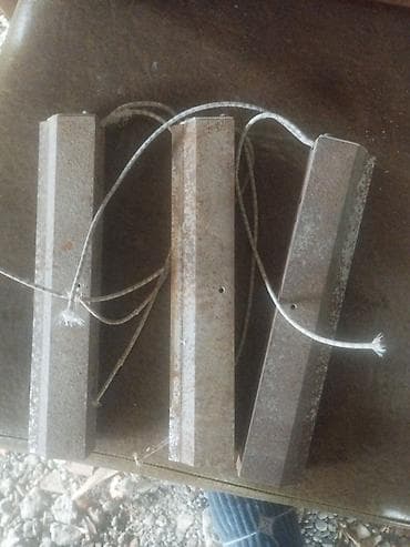 Sənaye tipli keramika istilik elementləri (3 ədəd) - Material: yüksək