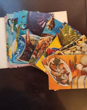 1 dollar neçe manatdir: Коллекционный товар. Смотрите фото. Открытки рецептов. каждая пачка по — 13