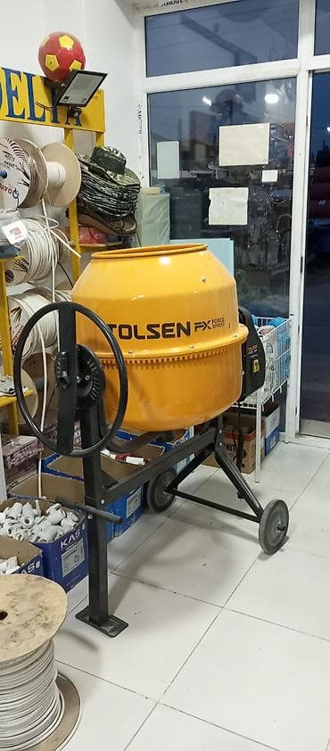 qranit daş: Tolsen FX Force Xpress elektrik betonqarışdıranı - Marka/model — 2