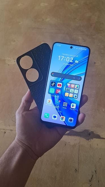 qoz bisiren aparat: Honor X7b, 128 GB, rəng - Qara, Sensor — 3