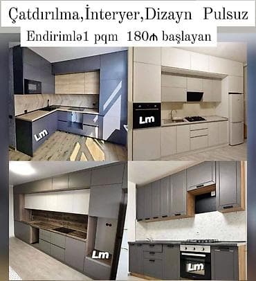 mdf akril: Mətbəx mebellərinin sifarişlə hazırlanması✔️ DİZAYN XİDMƏTİ PULSUZ 😎 — 1