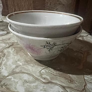 çaylar: Kasalar, 2 ədədli dəst, rəng - Ağ, Farfor — 1