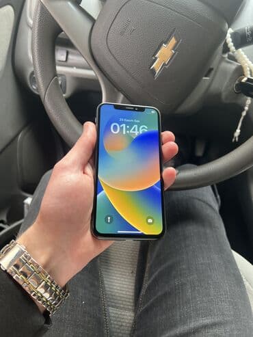 iphone x barter: IPhone X, 64 GB, Qara — 2