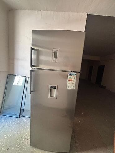 printer satilir: İşlənmiş 2 qapılı Siemens Soyuducu Satılır, rəng - Gümüşü, Dispenserli — 1
