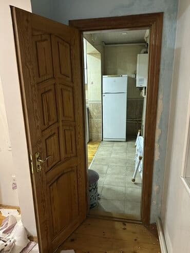 Ağac interyer qapısı – komplekt - Material: təbii ağac (korpus və