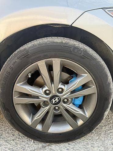 16 tekerler: Disk təkər Hyundai 205 / 55 / R 16, 5 Boltlu — 4