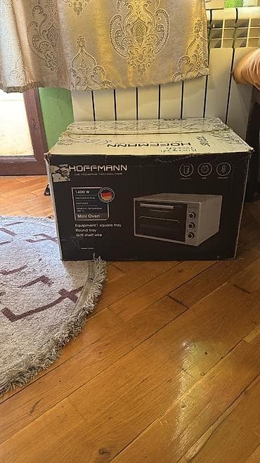 qaz paneli: Hoffmann Mini Oven – elektrik soba Xüsusiyyətlər: YENİ - Güc: 1400 W — 1
