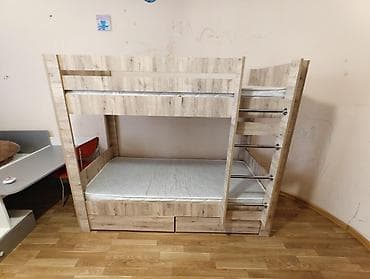 2 mərtəbəli uşaq çarpayısı: Oğlan və qız üçün, Dolab — 1