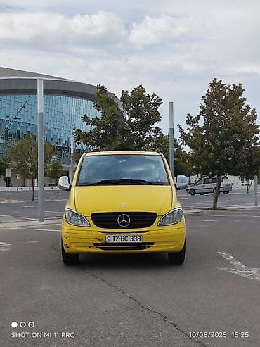 byd kreditle satisi: Mercedes-Benz Vito (sarı rəng, uzun baza) mikroavtobus Xüsusiyyətlər — 3