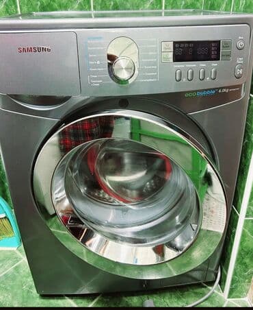 mini paltaryuyan maşın: Paltaryuyan maşın Samsung, 6 kq, İşlənmiş, Avtomat, Qurutma var, Kredit yoxdur, Ünvandan götürmə — 1