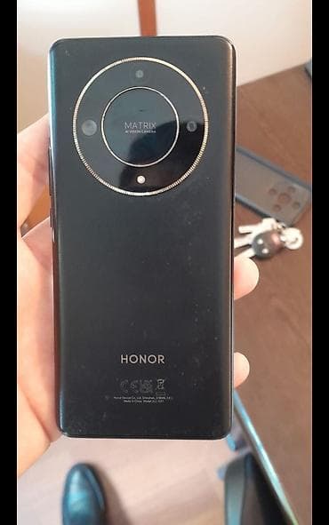 processor core i7: Honor X9 5G, 256 GB, rəng - Qara, Sensor, Barmaq izi, İki sim kartlı — 5