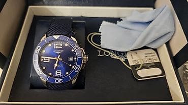 Longines Hydro Conquest mavi dalğıc saatı alan uduzmaz təp təzədi — 2