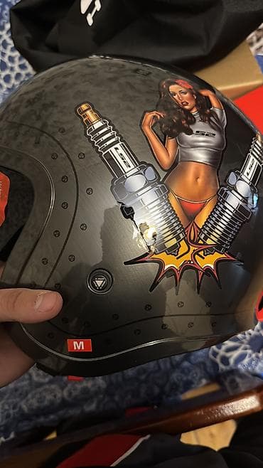 motolar: LS2 Spitfire Spark kaskı - Model: LS2 Spitfire Spark - Rəng/versiya — 3