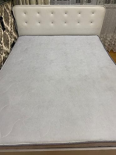 İkinəfərlik çarpayı, Matras ilə, Siyirməsiz