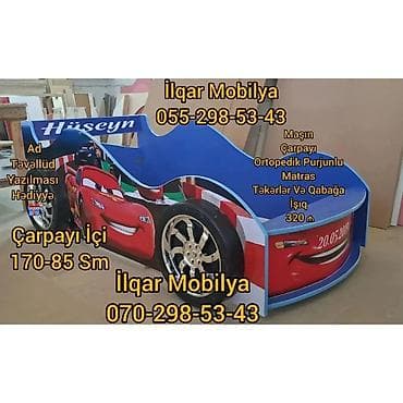 Детская мебель: Новый, На заказ, Кровать-машина, Без матраса, Без выдвижных ящиков — 7