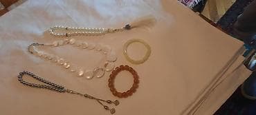 təşbeh: Dua təsbehləri və təbii daş aksessuarlar dəsti - 2 ədəd təsbeh: - — 1