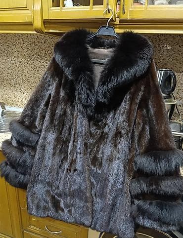 duz golu: Shuba norkadir,tünd shokolad rəngdir,vorotniki,gollarının manjeti — 3