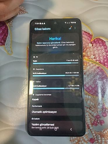 samsung tab 6 lite: Samsung Galaxy A52, rəng - Mavi, Barmaq izi — 7