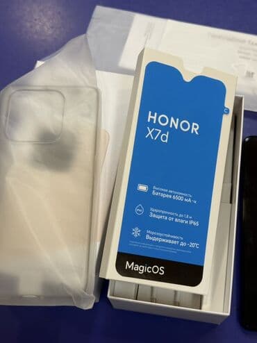 infinix smart 8 qiymeti: Honor X7d, 256 GB, rəng - Qara — 3