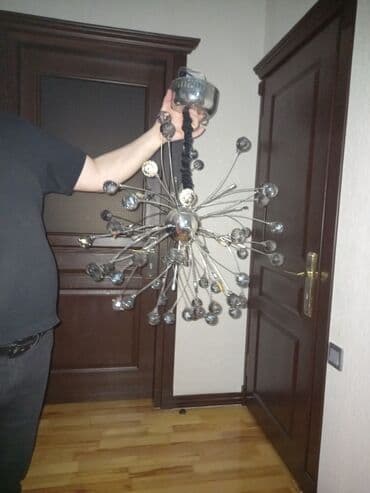 Çılçıraq, 10 və daha çox lampa, Metal lalafo.az -da Çılçıraq, 10 və daha çox lampa, Metal