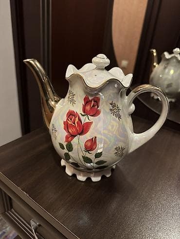 canik: Yeni, rəng - Ağ, Dəm caydanı, Farfor — 1