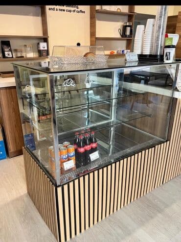 Оборудование для мойки: 💫RR Şirniyyat uçun vitrin soyuducu cox az istfade ounub Eni 70 uzunu — 1