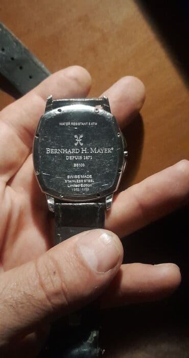 bernard: İşlənmiş, Qol saatı, Bernhard Mayer — 2