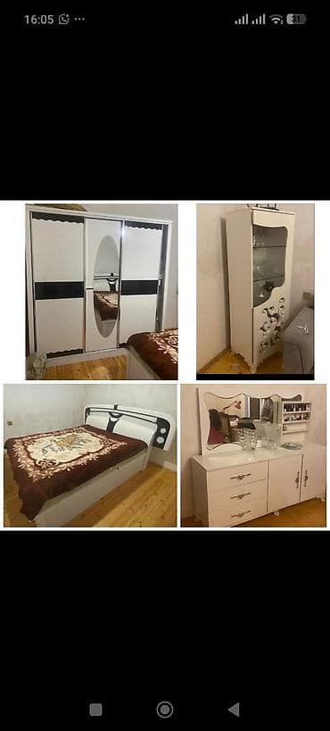 2 təknəfərlik çarpayı, Dolab, Komod, Türkiyə, İşlənmiş — 1
