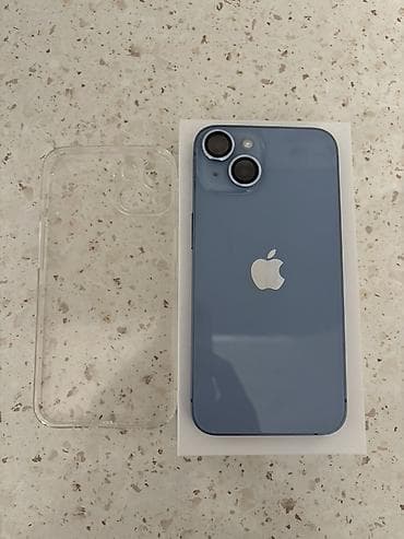 apple mac mini: IPhone 14, 128 GB, Mavi, Face ID — 3