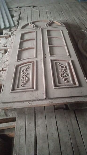 витражные окна в доме: Məhsul: Taxta qapılar dəsti - Material: tam ağac (şam tipli), laklı — 4