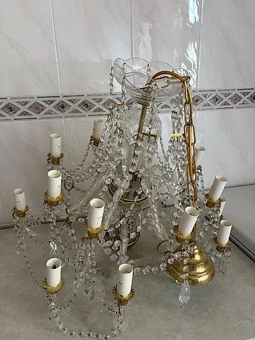 Çılçıraq, 10 və daha çox lampa — 1