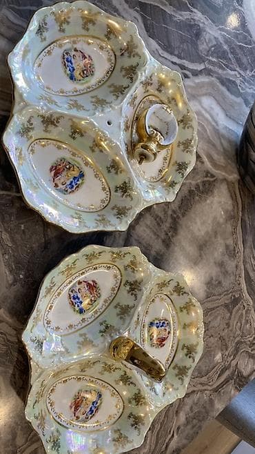thun: Thun Karlovarský Porcelán üç bölməli servis qabı (Czech Republic) — 3