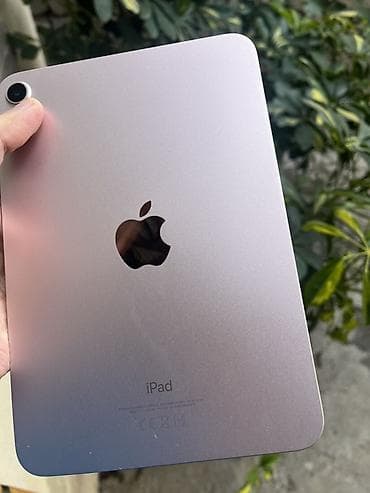 ipad mini: Apple iPad mini (6‑cı nəsil) - Rəng: Purple (bənövşəyi) - Ekran: 8.3" — 5