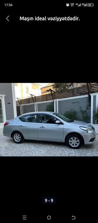 tək oturacaqlar: Nissan Sunny: 1.2 l | 2015 il Sedan — 1