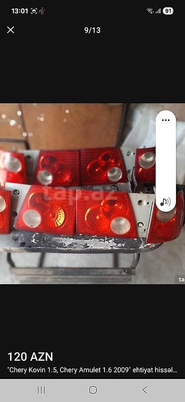 Sükan hissəsi: Chery Amulet 1.5 və 1.6 (Kovin 1.5 daxil) modelləri üçün ehtiyat — 5