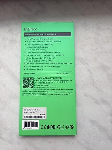portable ssd: Infinix MAGPOWER – Simsiz maqnitli powerbank və şarj cihazı - Model — 2