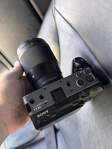 av hdmi adapter: Sony Fx30 + 16mm F1.4 Hər ikisi ideal vəziyyətdədir ustada olmayıb — 1