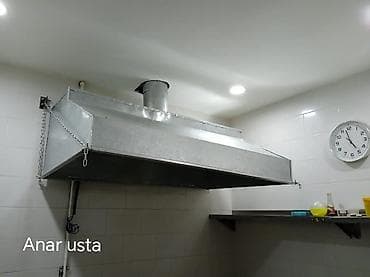 mini evler: Mətbəx və istehsal sahələri üçün havalandırma sistemi və tüstü çəkən — 3
