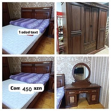 İkinəfərlik çarpayı, Tumba, Termo, Dolab, İşlənmiş