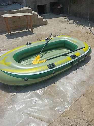 Şişmə qayıq – “Fishing 400” modeli - Rəng: yaşıl/sarı - Üstündə lalafo.az -da Şişmə qayıq – “Fishing 400” modeli - Rəng: yaşıl/sarı - Üstündə